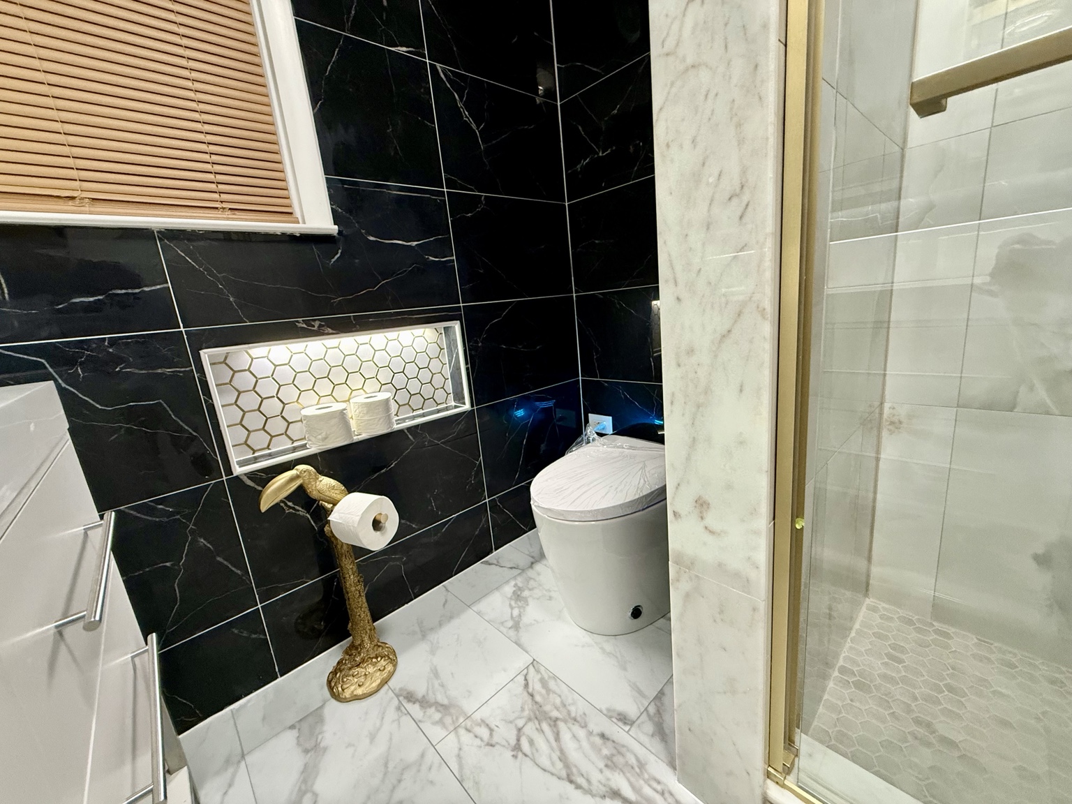 Luxury bathroom remodeling project